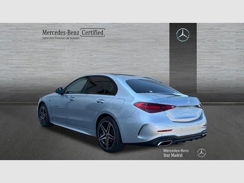 Usado Mercedes C300e AMG line 313 CV (230 kW) 2025 Gris Berlina