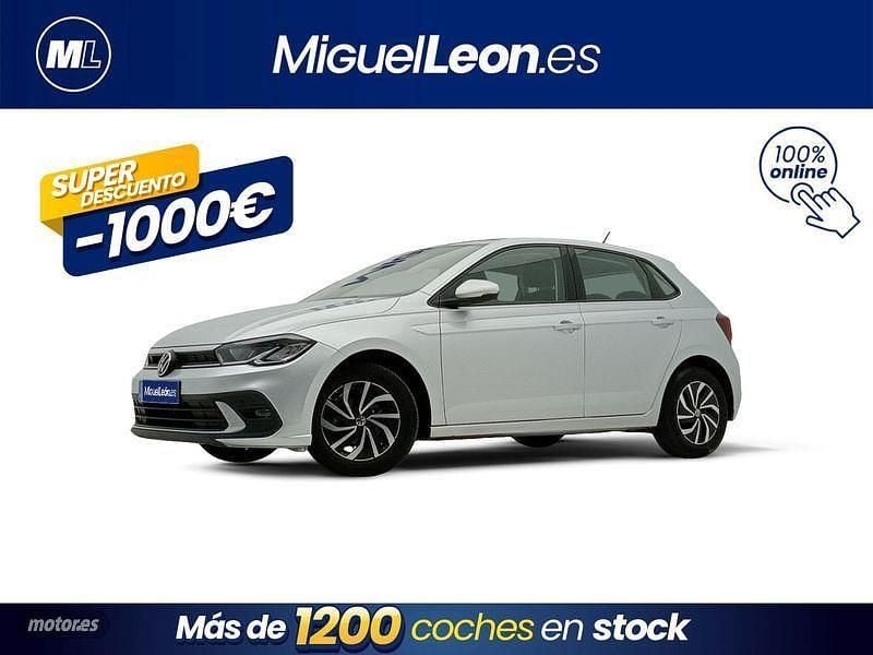 Gris / plata Usado 2021 VW Polo Advance Berlina | 14.985 € (Precio justo) - Imagen 1/3