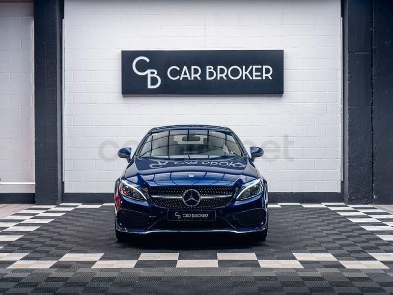Usado Mercedes C250 204 CV (150 kW) 2017 Azul Coupe