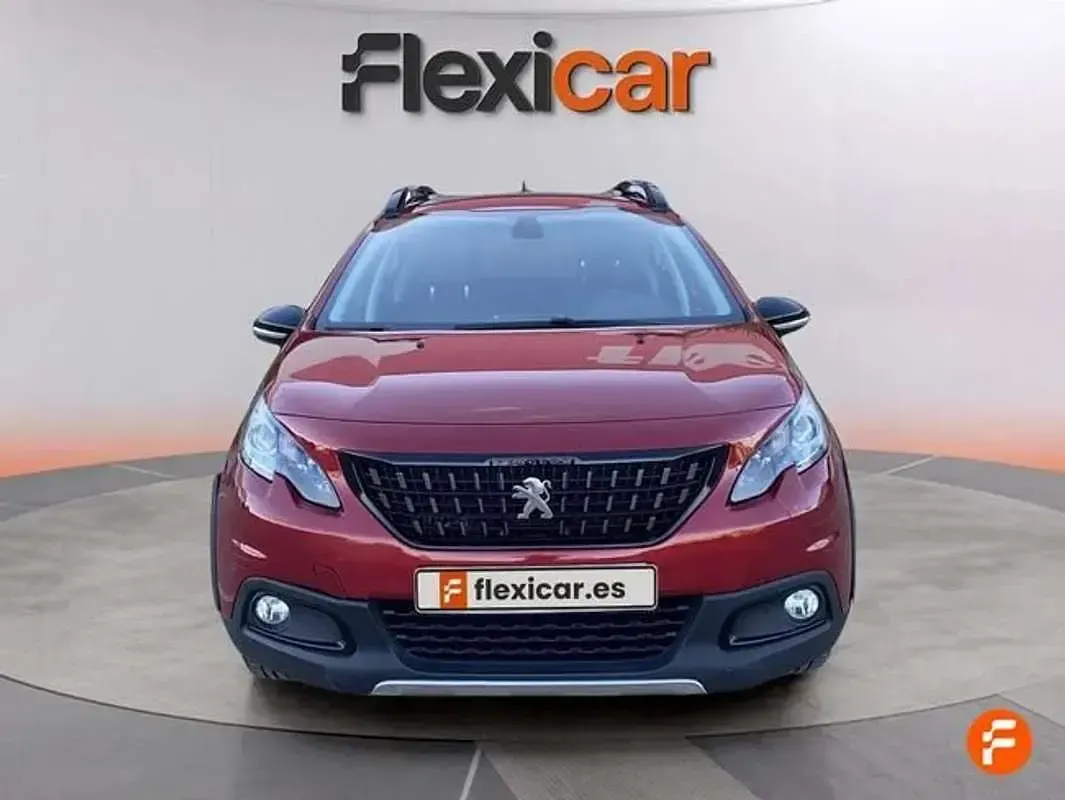 Usado Peugeot 2008 GT-line 131 CV (96 kW) 2017 Rojo SUV