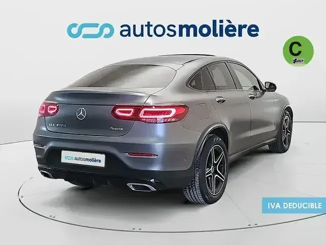 Usado Mercedes GLC300 245 CV (180 kW) 2019 Gris SUV