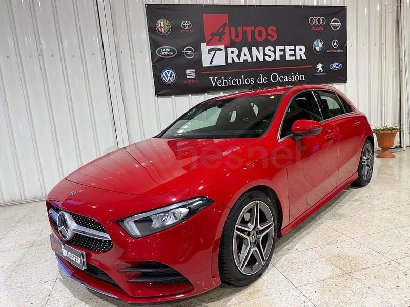 Usado Mercedes A180 116 CV (85 kW) 2019 Rojo Berlina