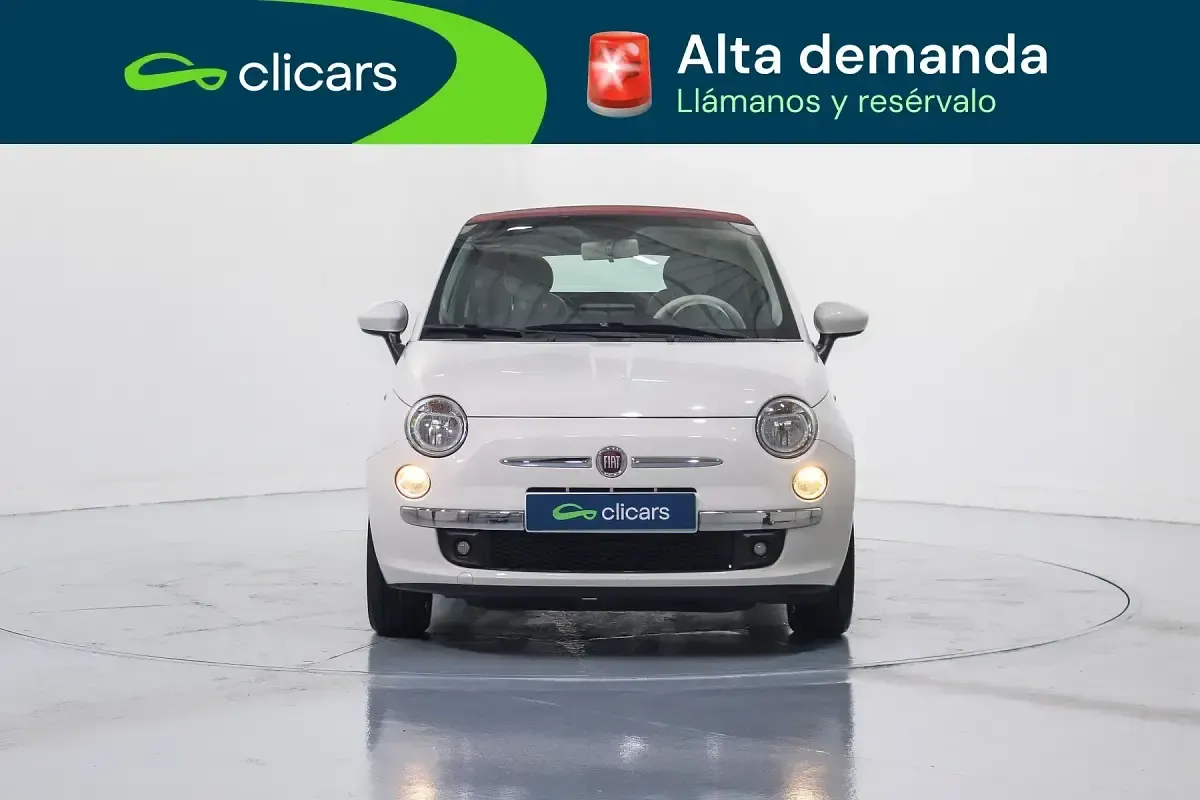 Używany Fiat 500C 69 KM (50 kW) 2014 Biały Kabriolet