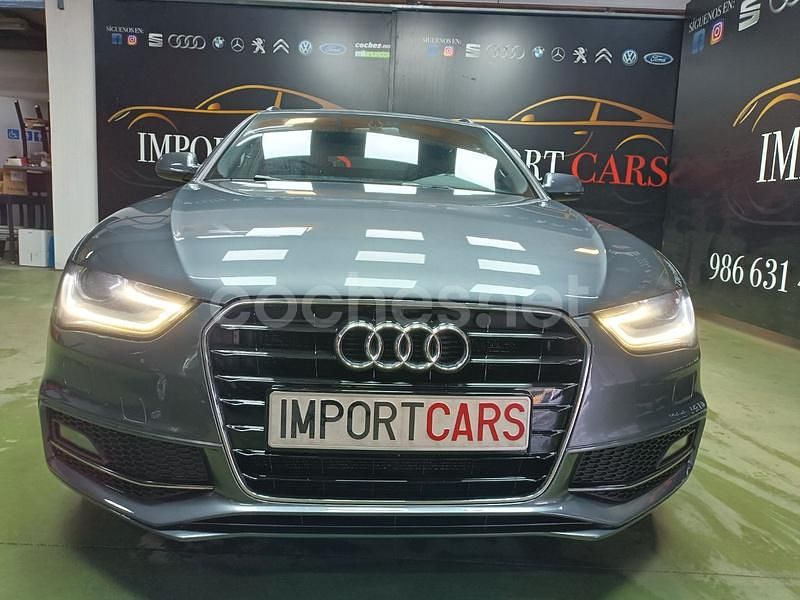 Usado Audi A4 S-Line 150 CV (110 kW) 2014 Gris / plata Familiar