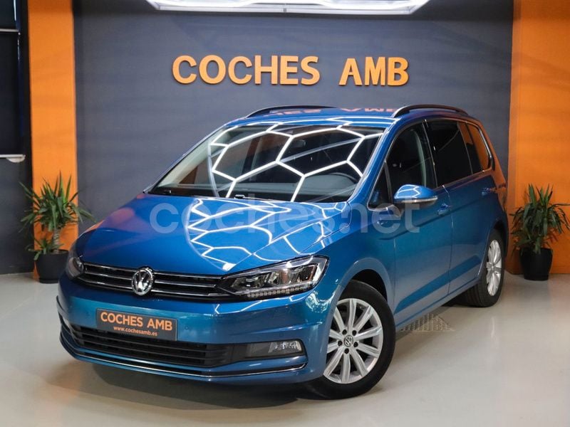Azul Usado 2019 VW Touran Sportline Monovolumen | 20.950 € (Buen precio) - Imagen 1/3