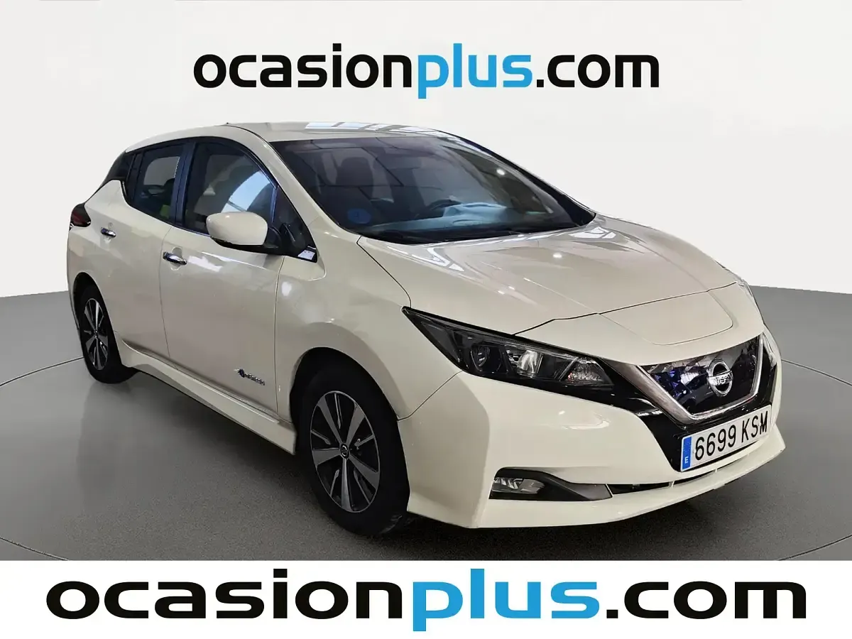 Usado Nissan Leaf N-Connecta 110 kW (150 CV) 2018 Blanco Utilitario