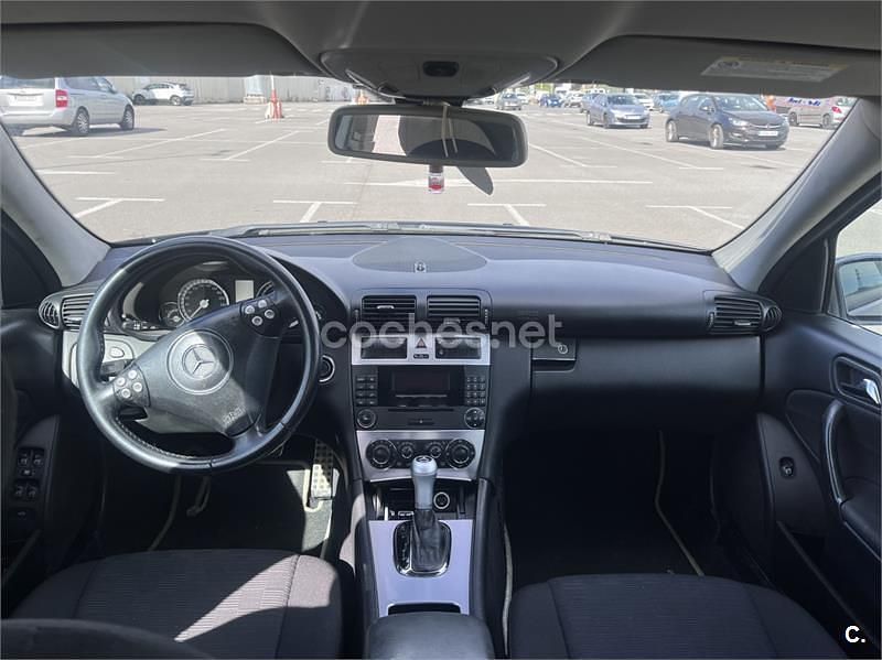 Usado Mercedes C200 Sport Edition 122 CV (89 kW) 2007 Negro Berlina