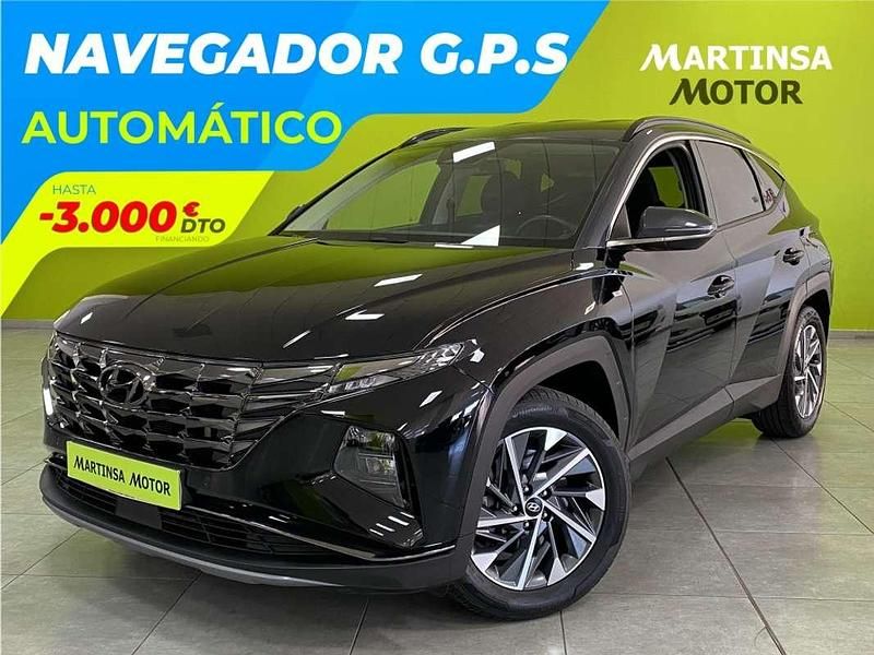 Negro Usado 2021 Hyundai Tucson SUV | 26.300 € (Precio justo) - Imagen 1/4