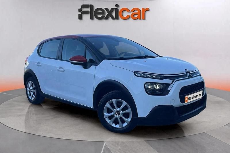 Blanco Usado 2021 Citroën C3 Feel Utilitario | 9190 € (Buen precio) - Imagen 1/4