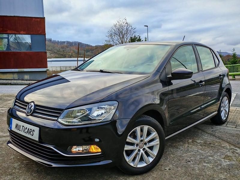 Usado VW Polo Advance 90 CV (66 kW) 2014 Negro Berlina