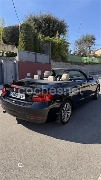Usado BMW 218 150 CV (110 kW) 2016 Negro Descapotable