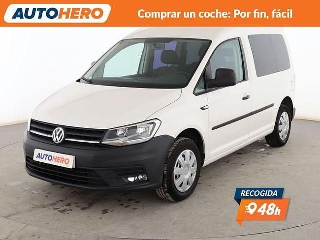 Usado VW Caddy 102 CV (75 kW) 2018 Blanco Monovolumen