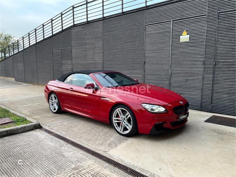 Granate Usado 2012 BMW 640 Cabriolet Descapotable | 27.500 € - Imagen 1/4