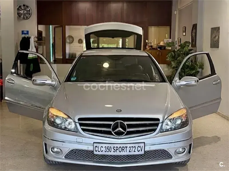 Usado Mercedes CLC350 272 CV (200 kW) 2009 Gris / plata Coupe