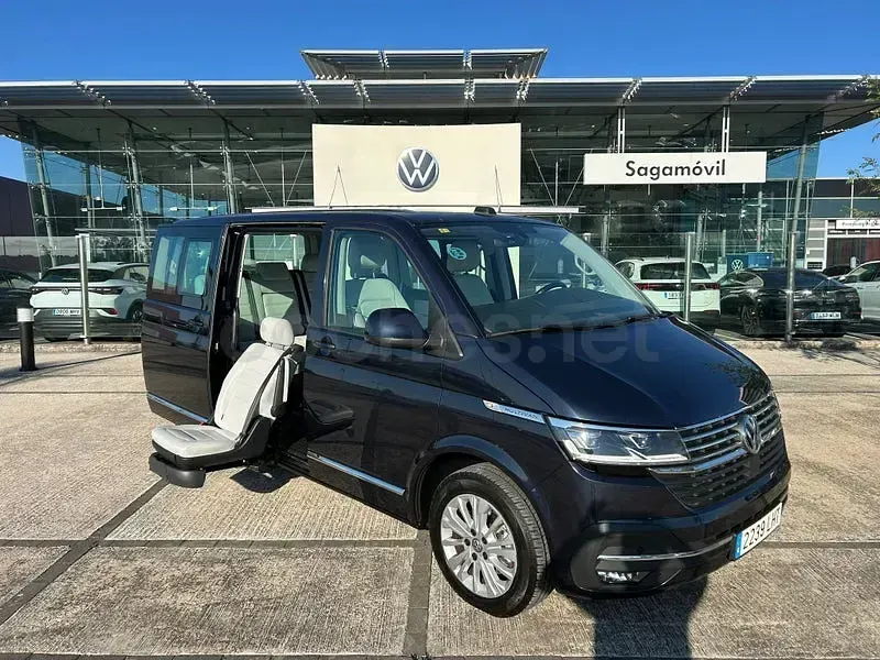 Usado VW Multivan 150 CV (110 kW) 2020 Negro Monovolumen