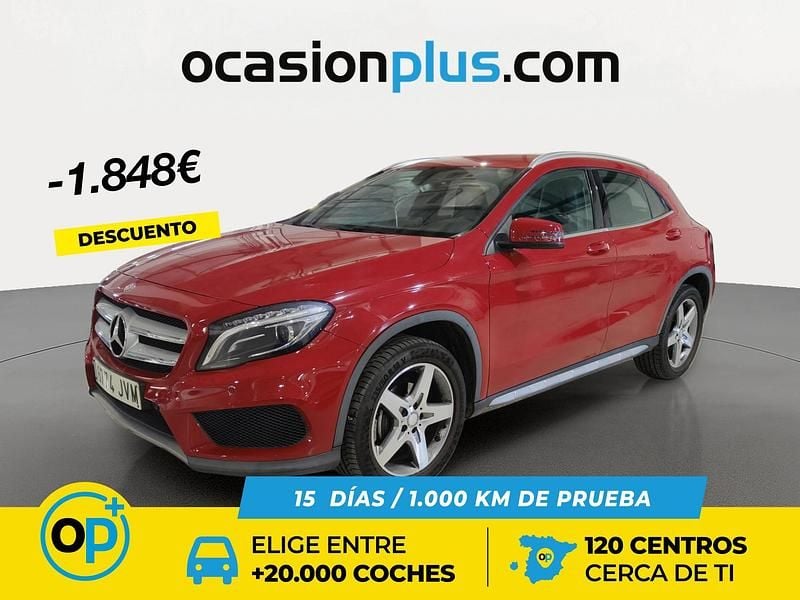 Rojo Usado 2016 Mercedes GLA200 AMG line SUV | 16.852 € (Buen precio) - Imagen 1/4