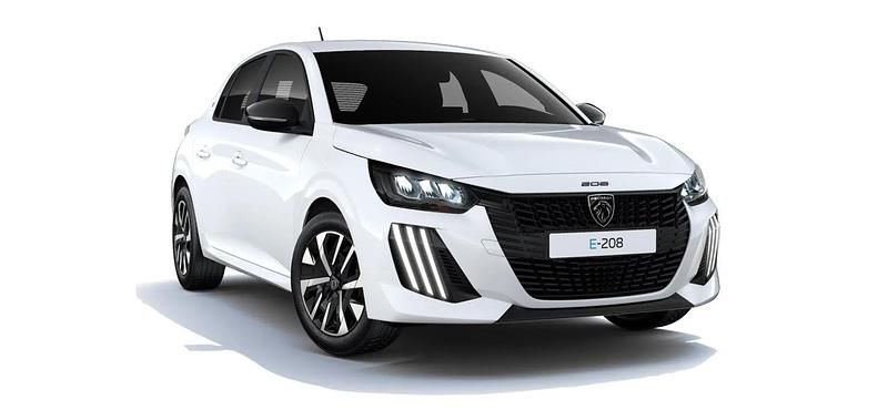 Blanco Usado 2021 Peugeot e-208 Active Utilitario | 21.800 € (Caro) - Imagen 1/1