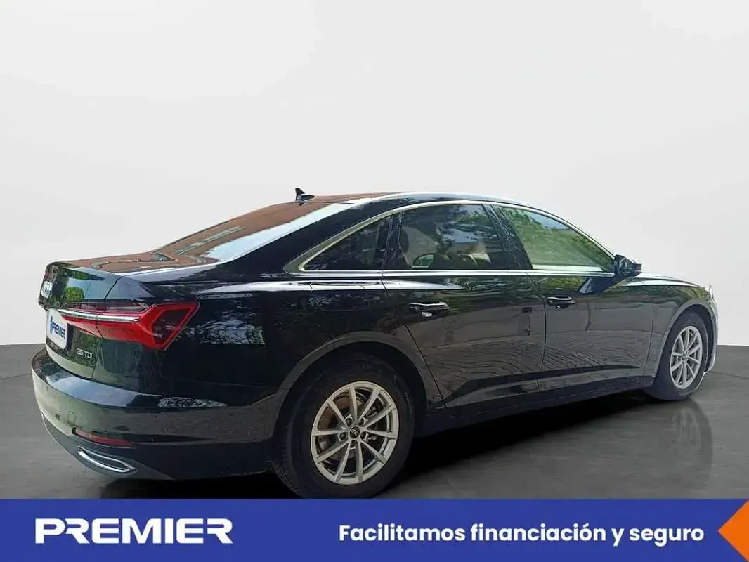 Usado Audi A6 Business 163 CV (119 kW) 2021 Negro Berlina