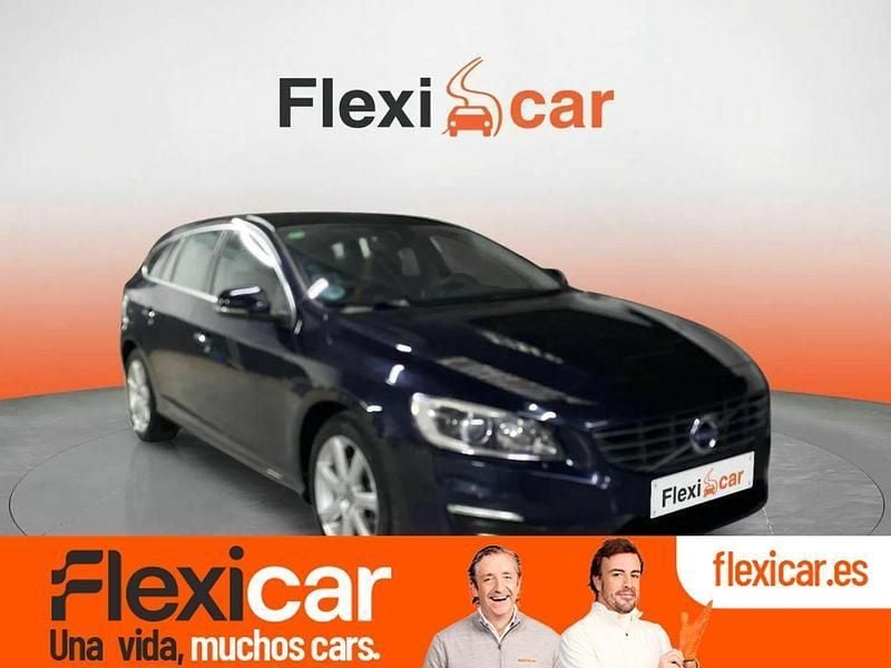 Azul Usado 2017 Volvo V60 Kinetic Familiar | 15.290 € (Precio justo) - Imagen 1/4