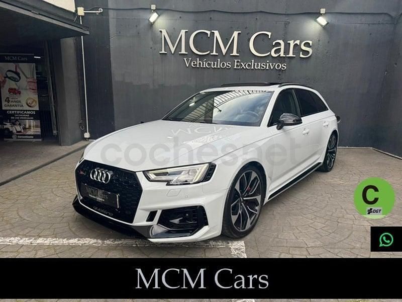 Usado Audi RS4 450 CV (330 kW) 2018 Blanco Familiar