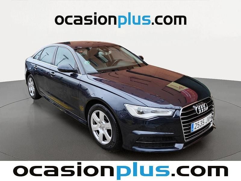 Usado Audi A6 Advanced 190 CV (139 kW) 2016 Azul Berlina