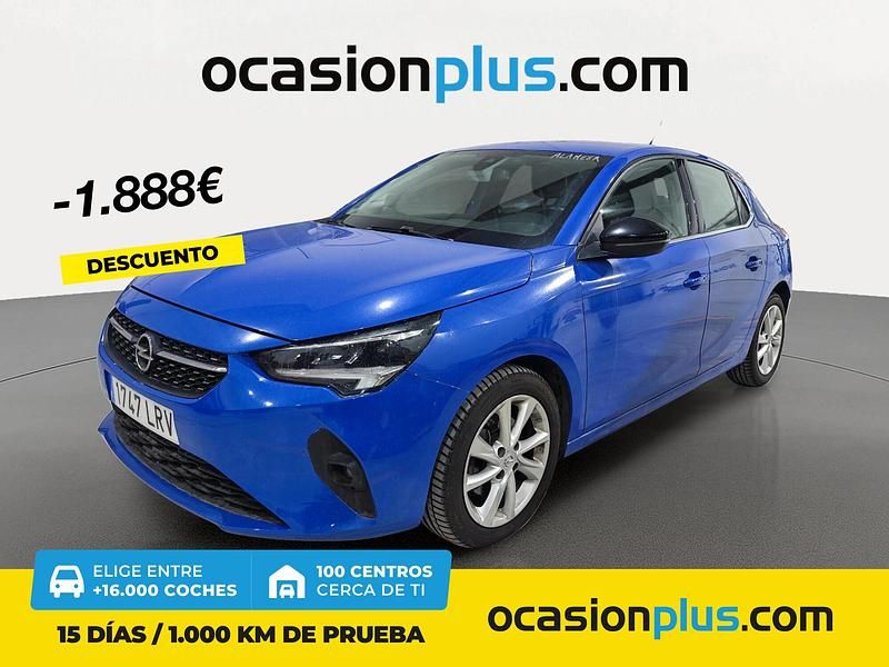 Azul Usado 2021 Opel Corsa Elegance Berlina | 11.600 € (Precio justo) - Imagen 1/4