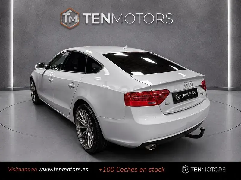 Usado Audi A5 Sportback 245 CV (180 kW) 2012 Gris / plata Utilitario