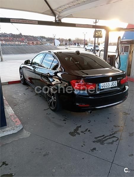 Usado BMW 320 Efficient Dynamics 163 CV (119 kW) 2015 Negro Berlina