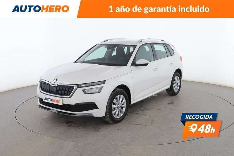 Amarillo Usado 2021 Skoda Kamiq Ambition SUV | 18.380 € (Precio justo) - Imagen 1/3