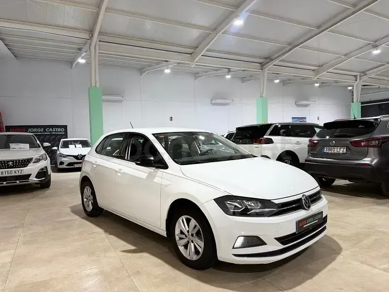 Usado VW Polo Advance 95 CV (69 kW) 2020 Blanco Utilitario