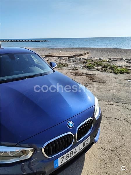 Usado BMW 118 150 CV (110 kW) 2018 Azul Utilitario