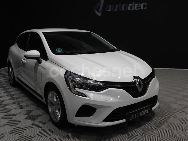 Usado Renault Clio V Intens 91 CV (66 kW) 2021 Blanco Berlina