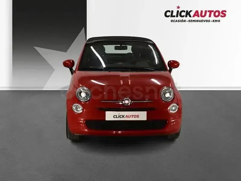Usado Fiat 500C Club 70 CV (51 kW) 2023 Rojo Descapotable