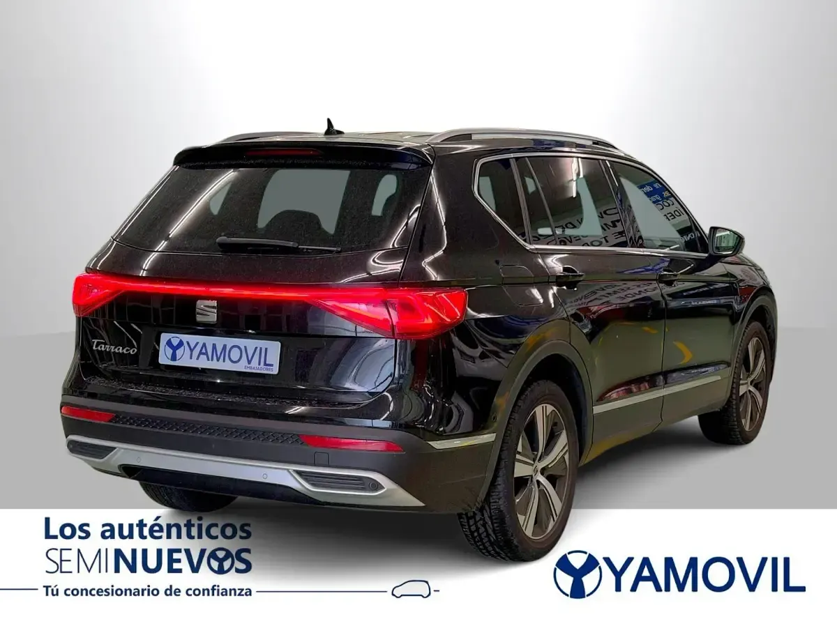 Usado Seat Tarraco XCELLENCE 150 CV (110 kW) 2021 Negro SUV