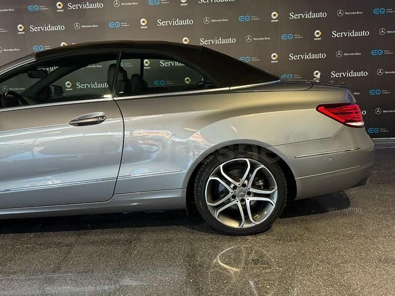 Usado Mercedes E250 204 CV (150 kW) 2015 Gris / plata Descapotable