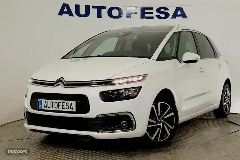 Blanco Usado 2019 Citroën C4 SpaceTourer Feel Monovolumen | 14.350 € (Super precio) - Imagen 1/4