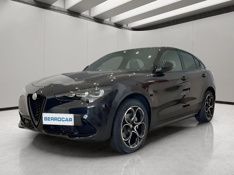 Negro Usado 2024 Alfa Romeo Stelvio Veloce SUV | 49.900 € (Caro) - Imagen 1/4