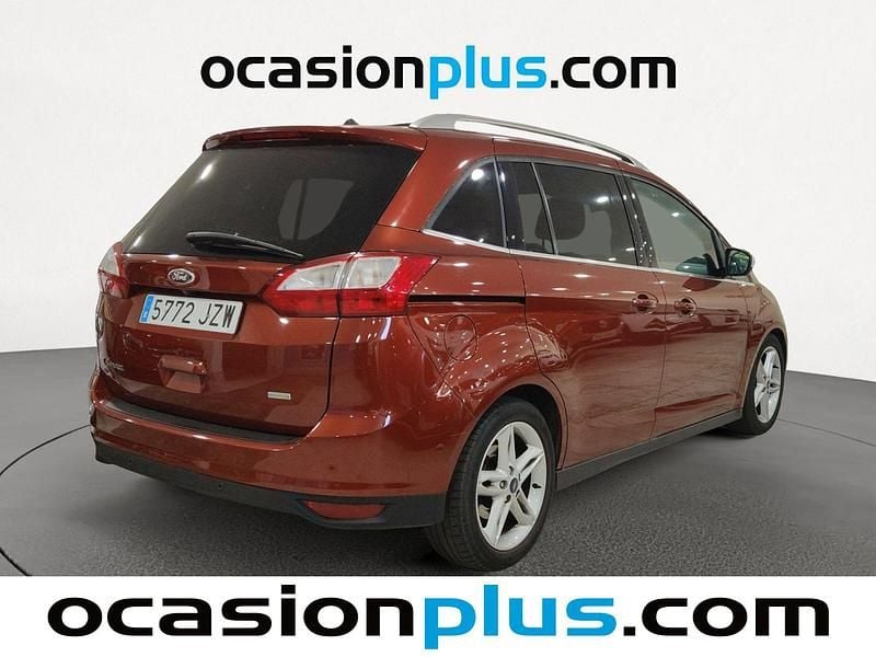 Usado Ford Grand C-Max Titanium 125 CV (91 kW) 2017 Rojo Monovolumen