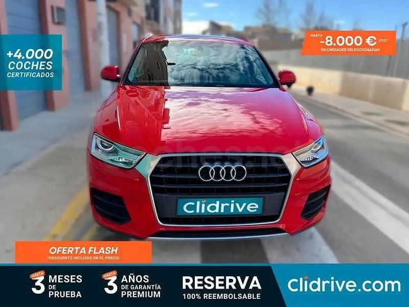 Usado Audi Q3 Design 150 CV (110 kW) 2016 Rojo SUV