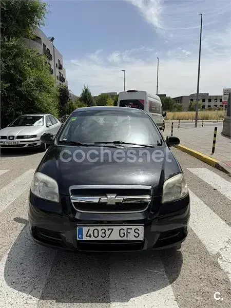 Usado Chevrolet Aveo LS 100 CV (73 kW) 2008 Negro Berlina