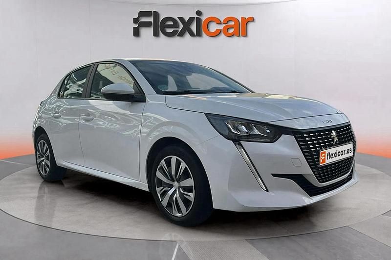 Blanco Usado 2020 Peugeot 208 Active Utilitario | 10.990 € (Precio justo) - Imagen 1/4