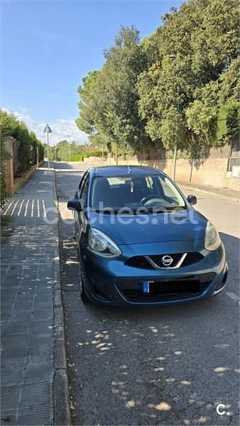 Occasion Nissan Micra Tekna 80 ch (58 kW) 2017 Bleue Citadine