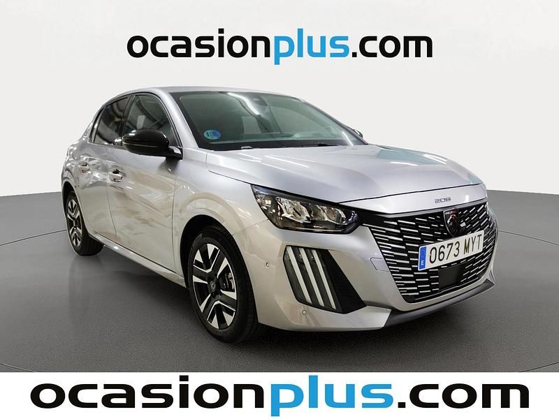 Usado Peugeot 208 Allure 100 CV (73 kW) 2025 Gris Utilitario