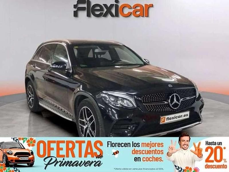 Usado Mercedes GLC250 204 CV (150 kW) 2018 Negro SUV