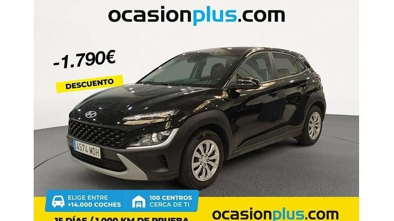 Negro Usado 2023 Hyundai Kona SUV | 17.900 € (Buen precio) - Imagen 1/4