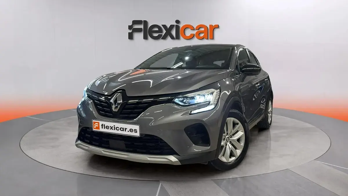 Usado Renault Captur Intens 91 CV (66 kW) 2021 Gris SUV