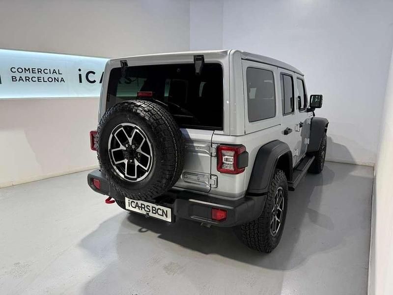 Usado Jeep Wrangler Unlimited Rubicon 272 CV (200 kW) 2024 Plateado SUV