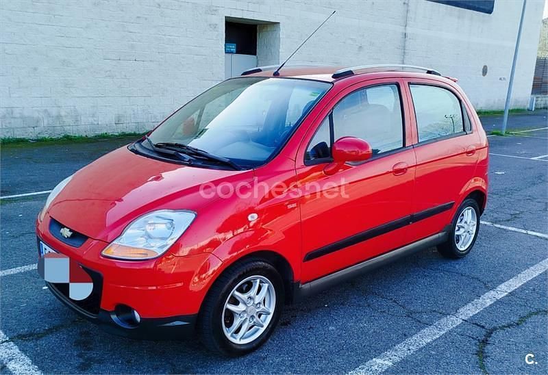 Usado Chevrolet Matiz SE 65 CV (47 kW) 2010 Rojo Utilitario