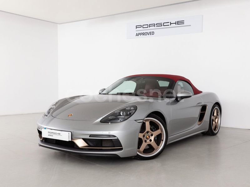 Gris / plata Usado 2021 Porsche 718 Boxster Descapotable | 122.500 € - Imagen 1/4