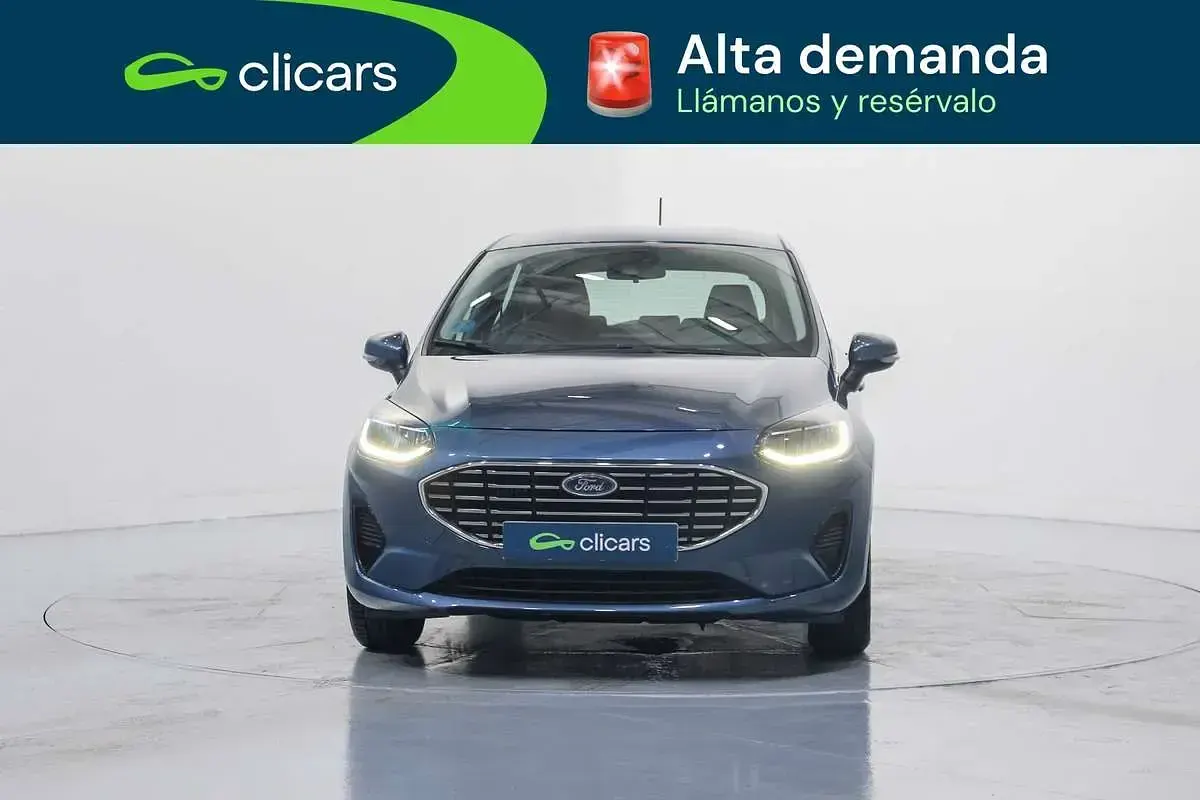 Usado Ford Fiesta Trend 125 CV (91 kW) 2022 Azul Utilitario